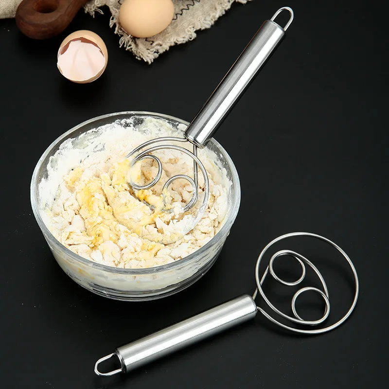 Danish Pancake Pan - Batedor de Massa Dinamarquês, Misturador Manual