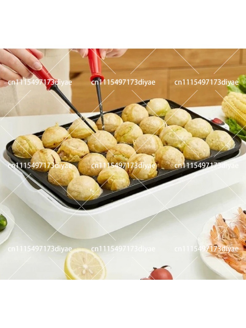 Takoyaki Grill Plate - Máquina Comercial de Takoyaki, Pequena Máquina