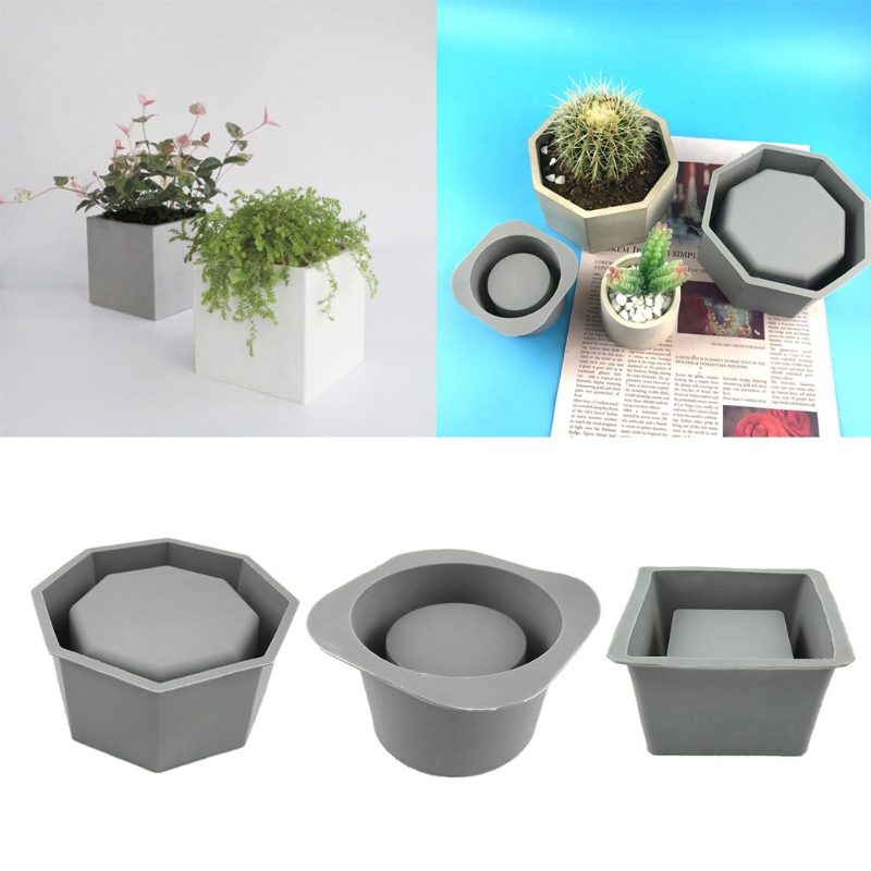 Potsticker Mold - Handmade suculento plantador Flowerpot, Molde De