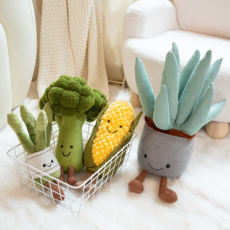 Corn Dog Stick - Brinquedo de Pelúcia com Vários Designs: