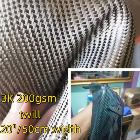 [Qualidade A] Tecido de Fibra  - Crepe Pan Carbon avaliação e preço