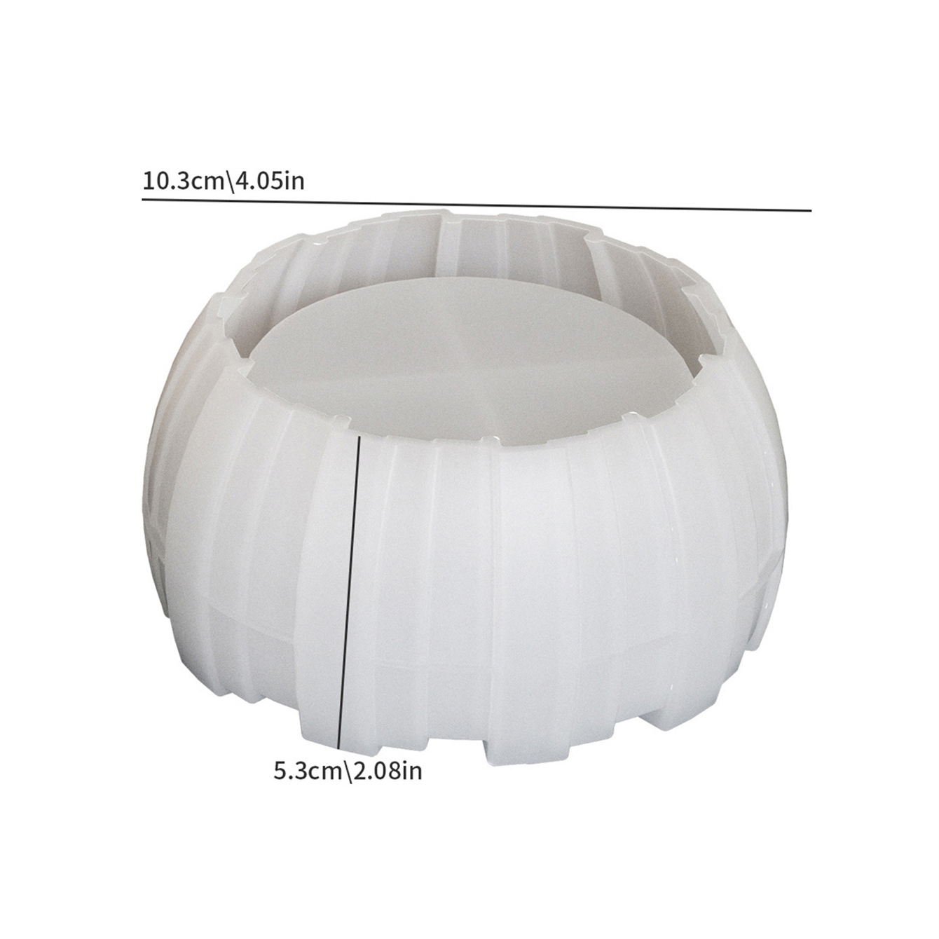 Diy irregular listra tigela de - Potsticker Mold avaliação e preço