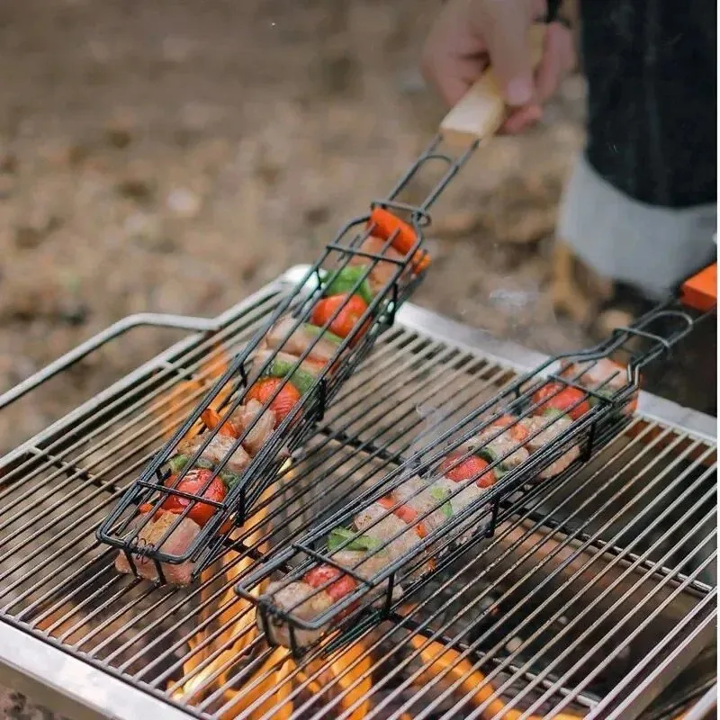 Cesto de Grelhar para Churrasc - Corn Dog Stick avaliação e preço